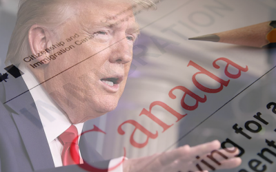 Trump suspends immigration to the US, Canada continues processing