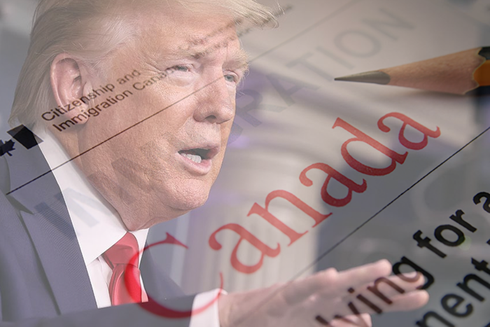 Trump suspends immigration to the US, Canada continues processing